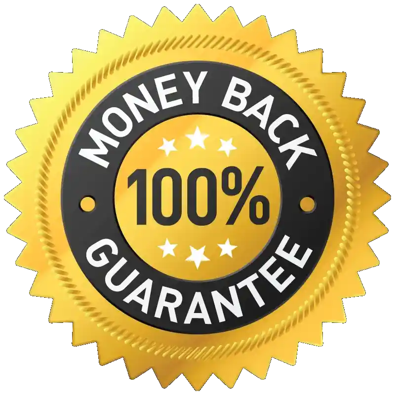 100% Money-Back Guarantee